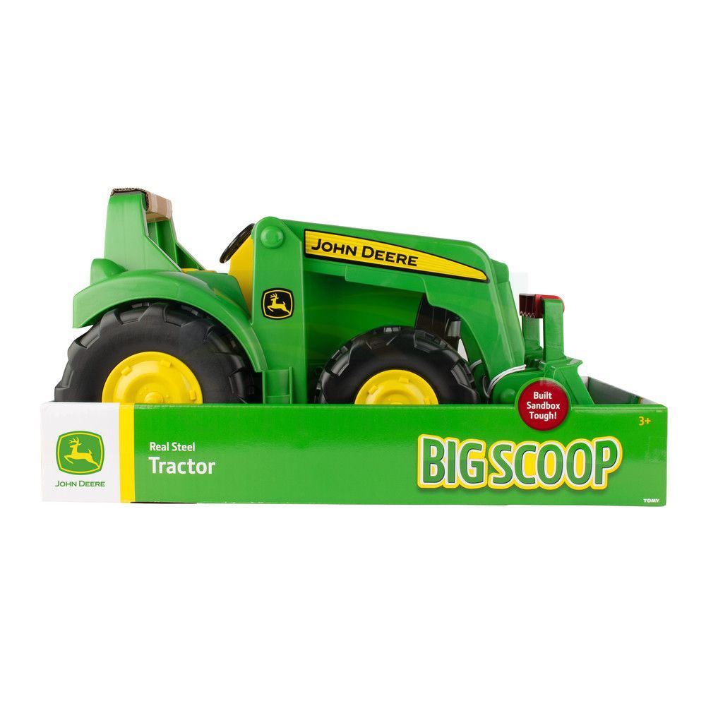 John Deere 53cm Big Scoop Tractor/Loader with Steel Parts