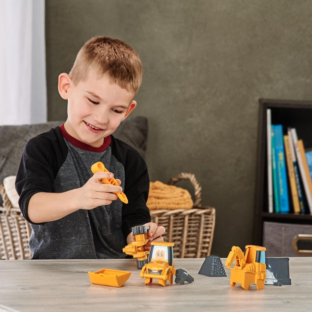 John Deere Build-a-Buddy Construction Backhoe Loader
