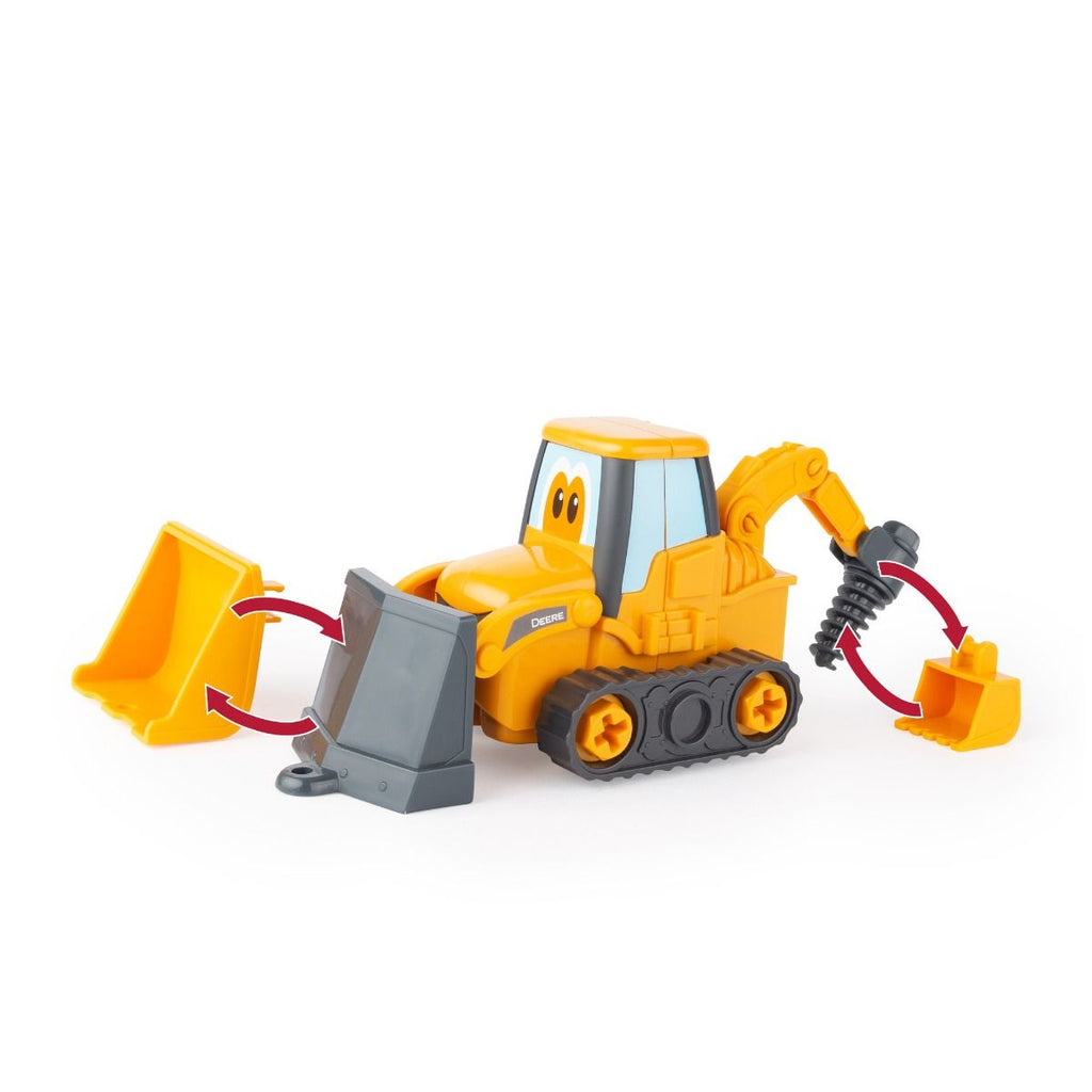 John Deere Build-a-Buddy Construction Backhoe Loader