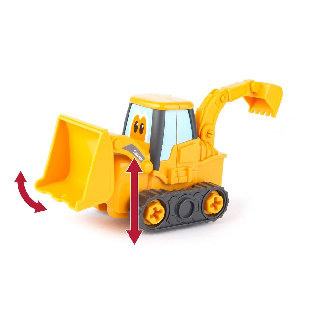 John Deere Build-a-Buddy Construction Backhoe Loader