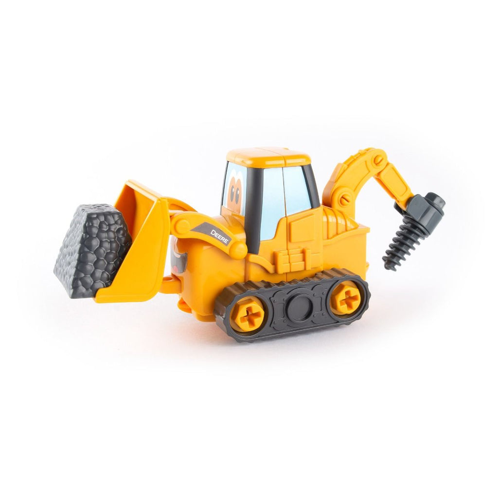 John Deere Build-a-Buddy Construction Backhoe Loader