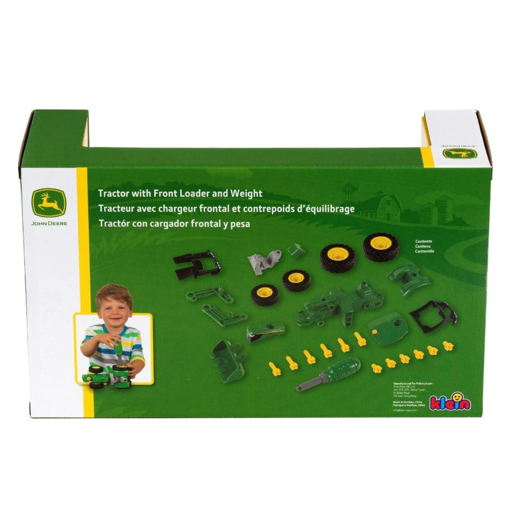 John Deere Buildable Tractor with Front Loader