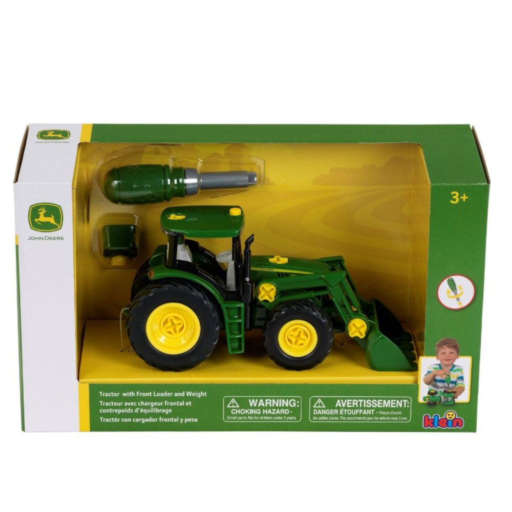 John Deere Buildable Tractor with Front Loader