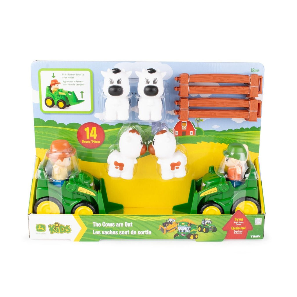 John Deere The Cows Are Out The Gate