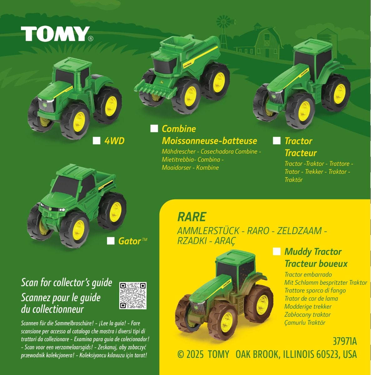 John Deere Pullback Caspules