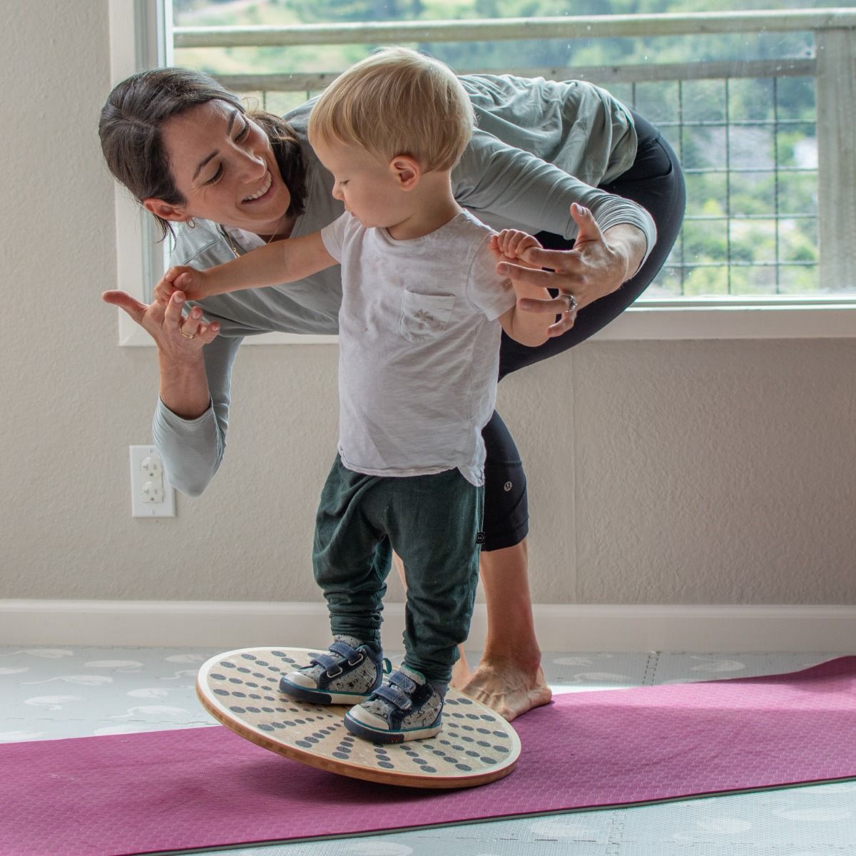 Kinderfeets Balance Disk - Bamboo