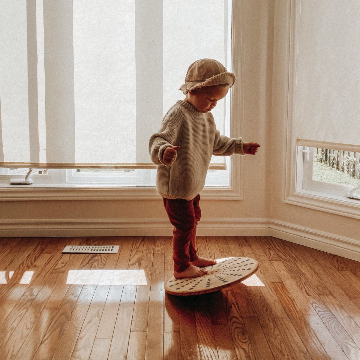 Kinderfeets Balance Disk - Bamboo