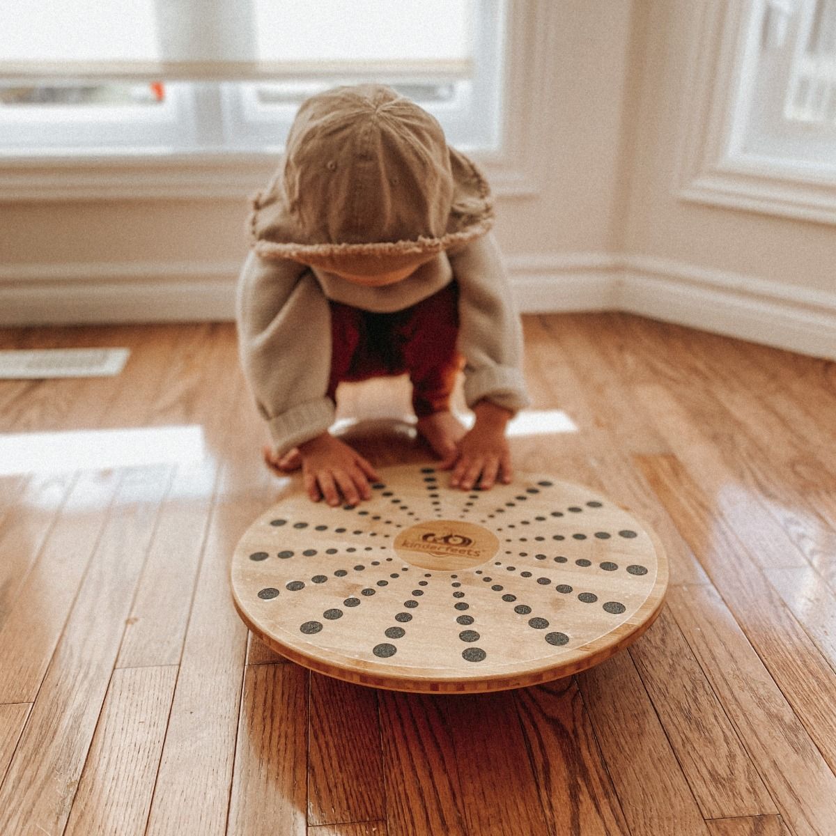 Kinderfeets Balance Disk - Bamboo