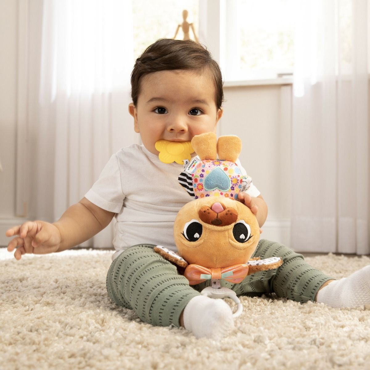 Lamaze Lovely the Pug - Clip & Go