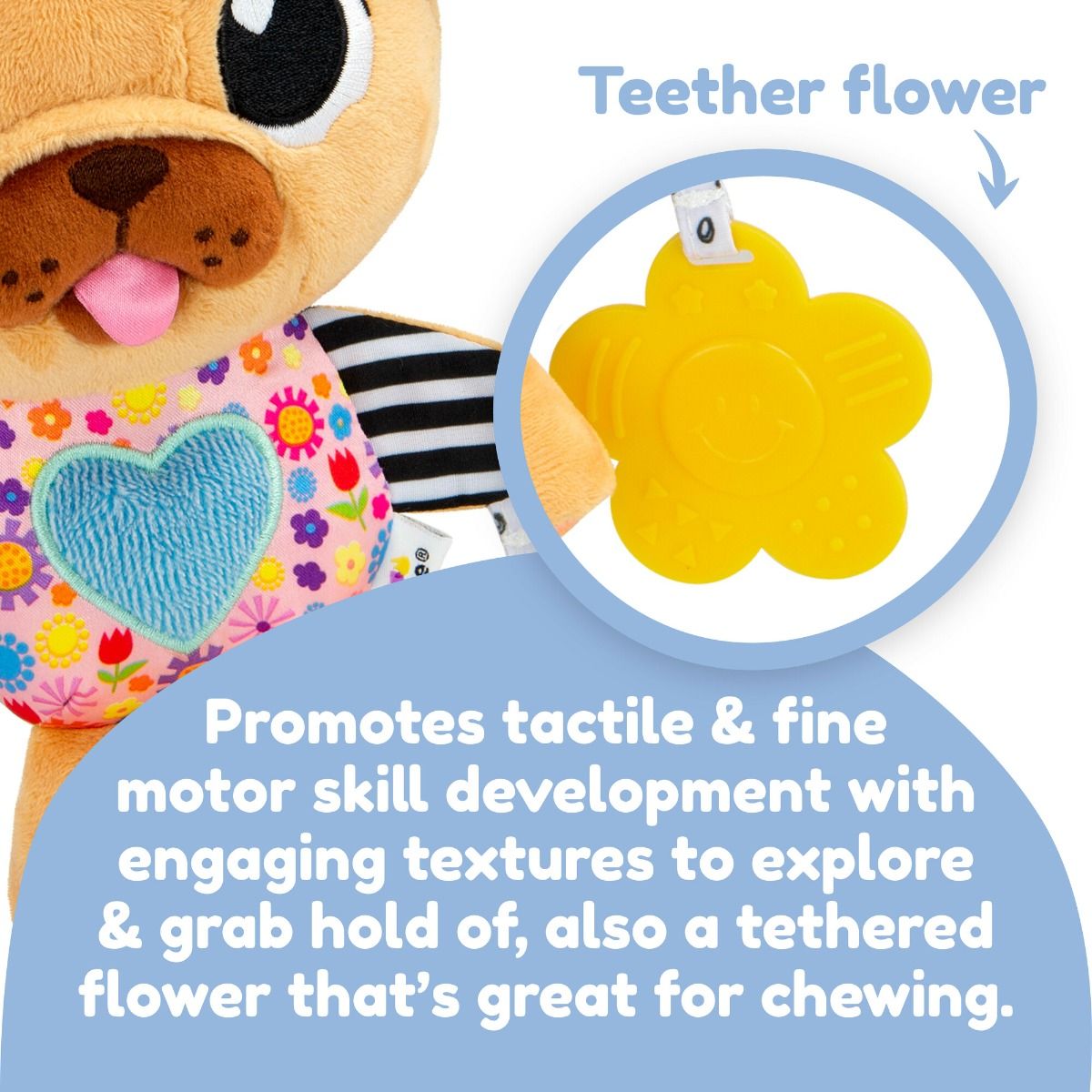 Lamaze Lovely the Pug - Clip & Go