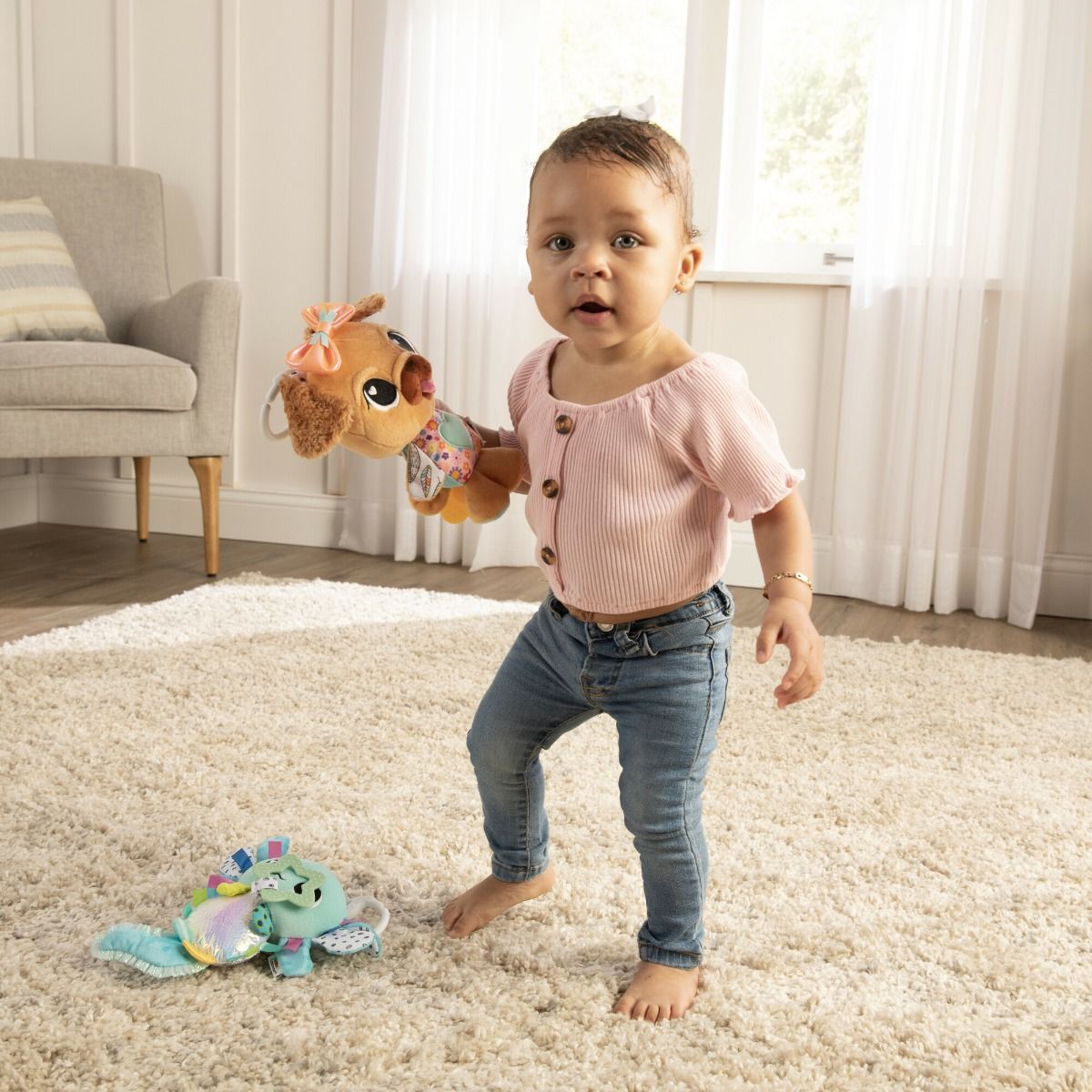Lamaze Lovely the Pug - Clip & Go