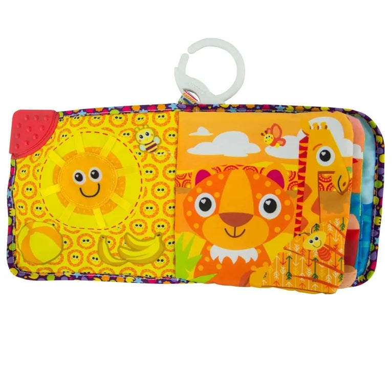 Lamaze Clip Soft Book - Colours