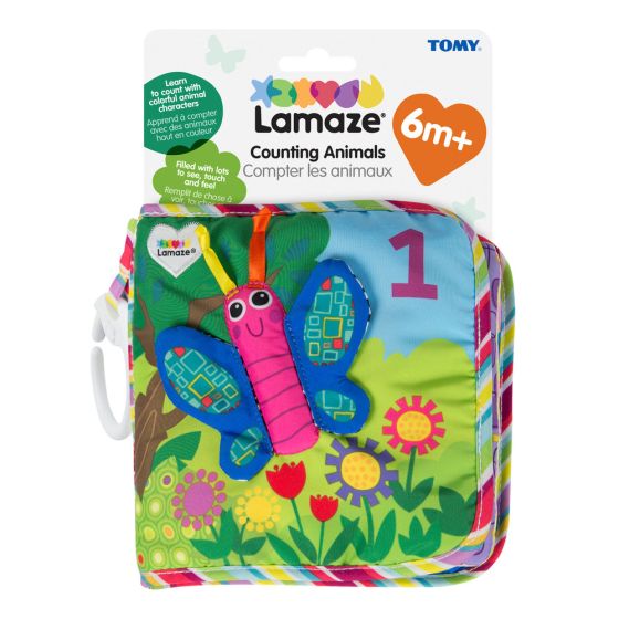 Lamaze Clip Soft Book - Counting