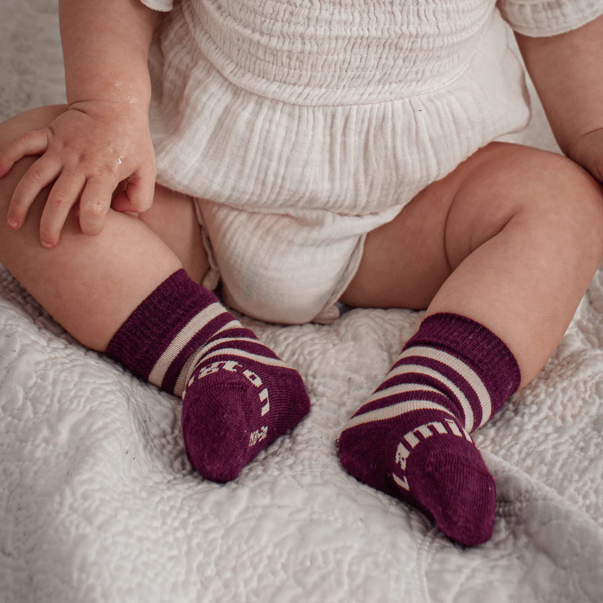 Lamington Merino Crew Socks - Baby