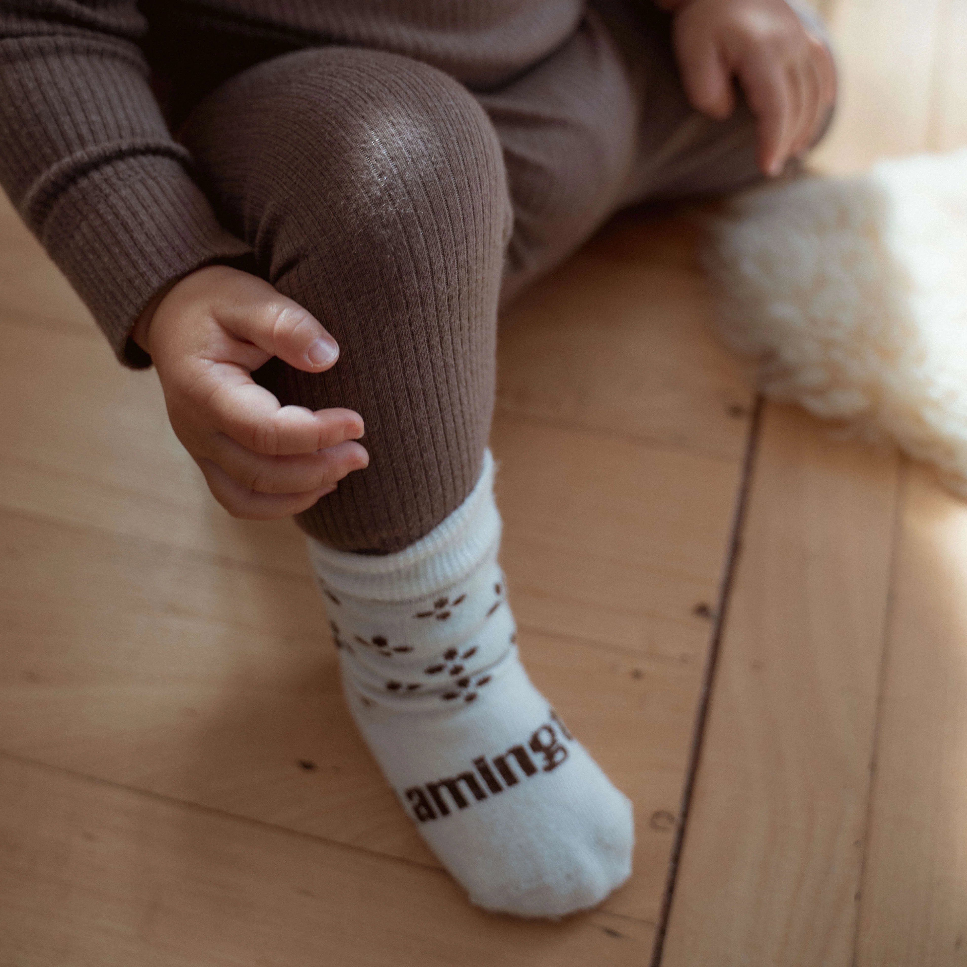 Lamington Merino Crew Socks - Baby