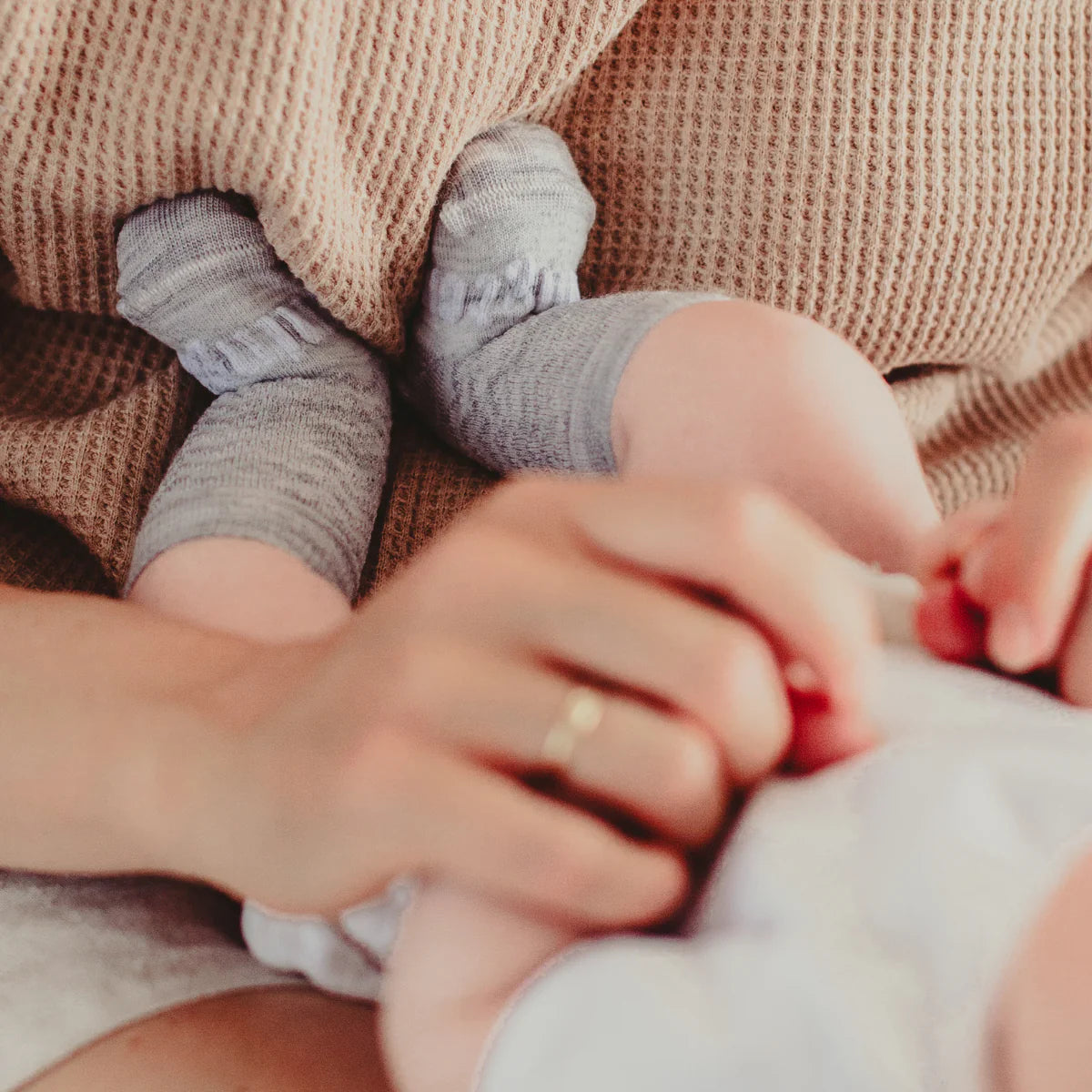 Lamington Merino Newborn Natural - Crew