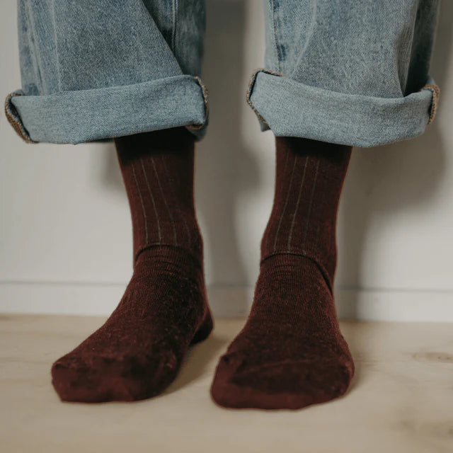 Lamington Merino Crew Socks - Womens