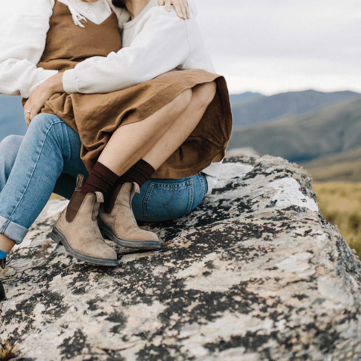 Lamington Merino Crew Socks - Womens