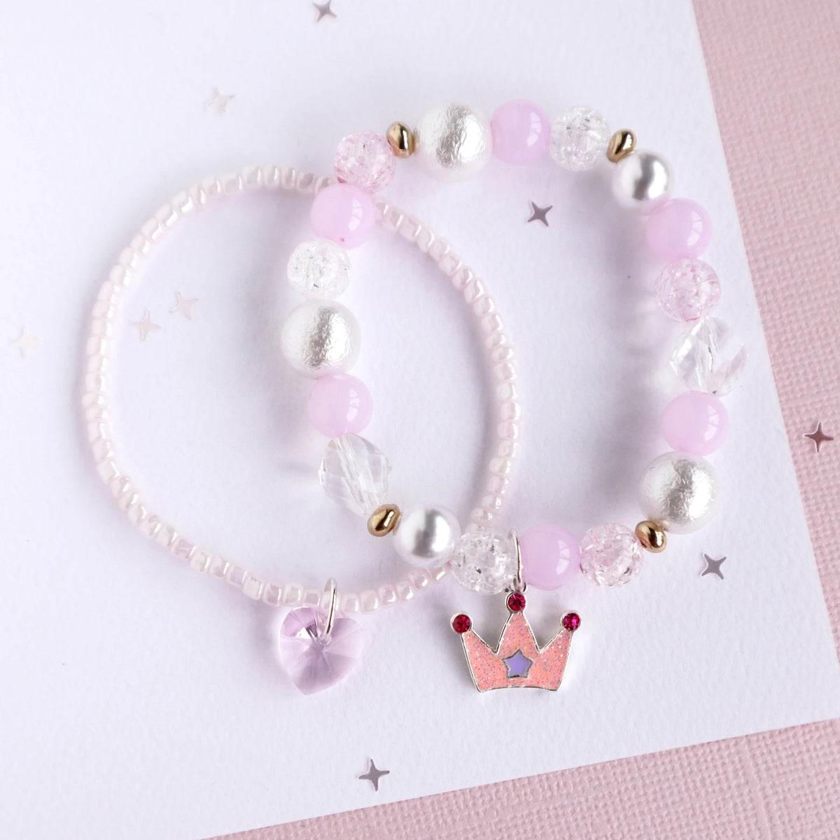Lauren Hinkley Princess Tiara Elastic Bracelet - 2 pc