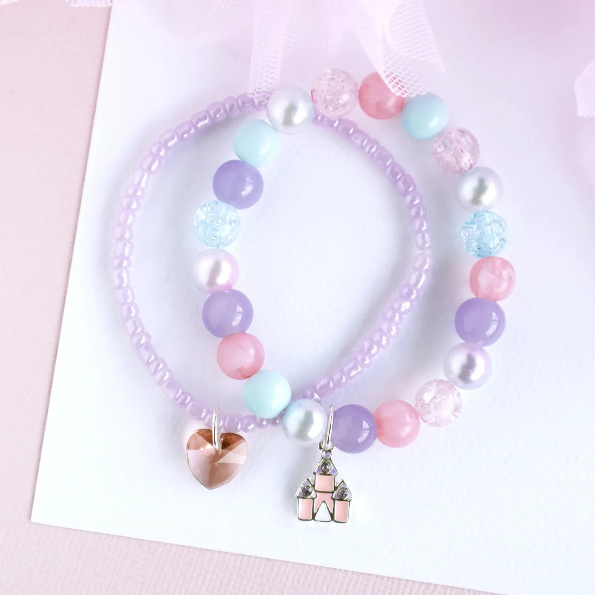 Lauren Hinkley Enchanted Castle Elastic Bracelet - 2 pc