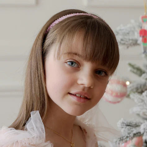 Lauren Hinkley Pink Crystal Headband