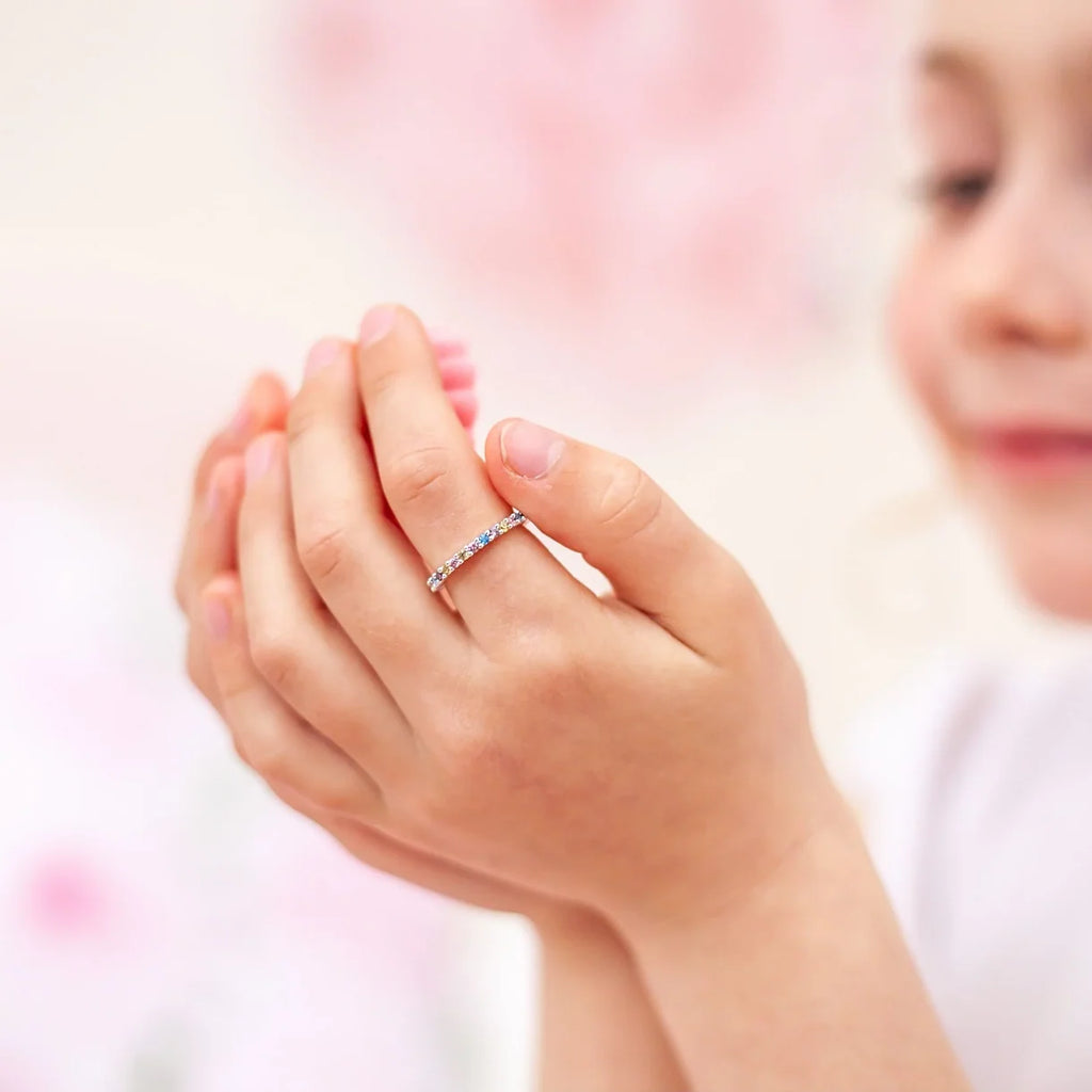Lauren Hinkley Rainbow Connection Ring - Shell Box