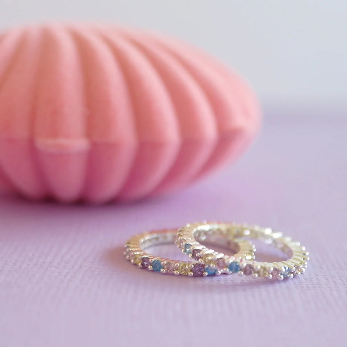 Lauren Hinkley Rainbow Connection Ring - Shell Box