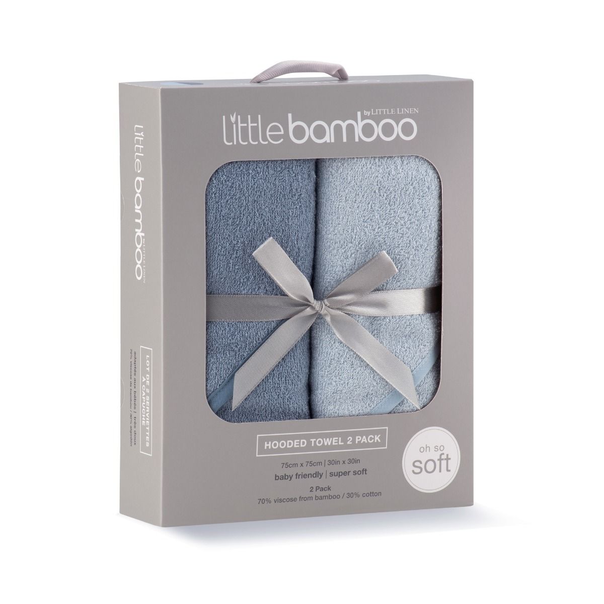 Little Bamboo Hooded Towel - 2 pack