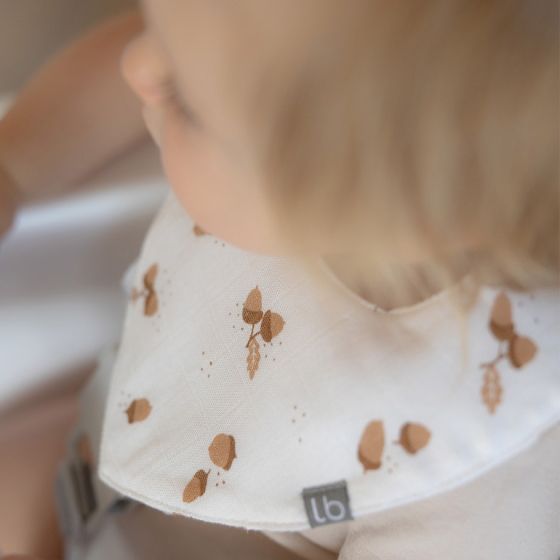 Little Bamboo Muslin Bibs - 5 pack