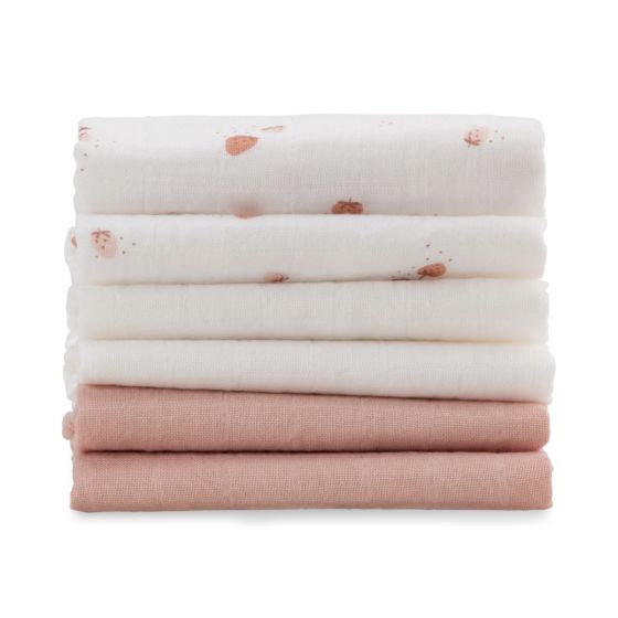 Little Bamboo Muslin Washers - 6 pack