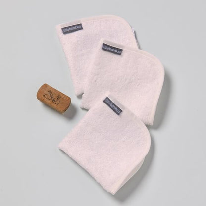 Little Bamboo Towelling Wash Cloth - 3 pack