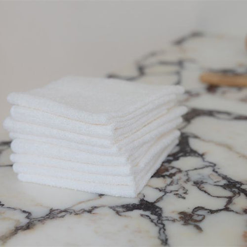 Little Bamboo Towelling Wash Cloth - 10 pack