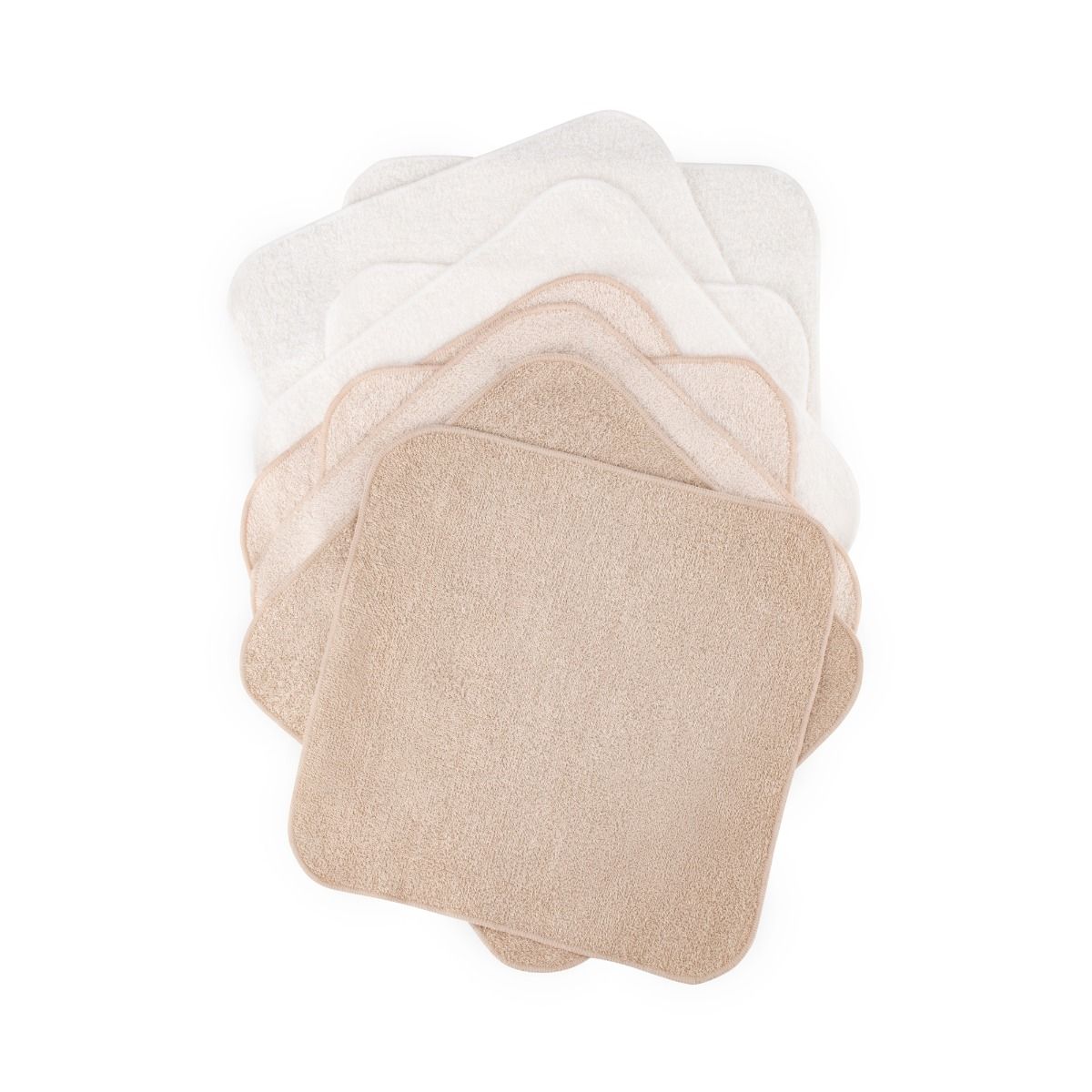 Little Bamboo Towelling Wash Cloth - 10 pack