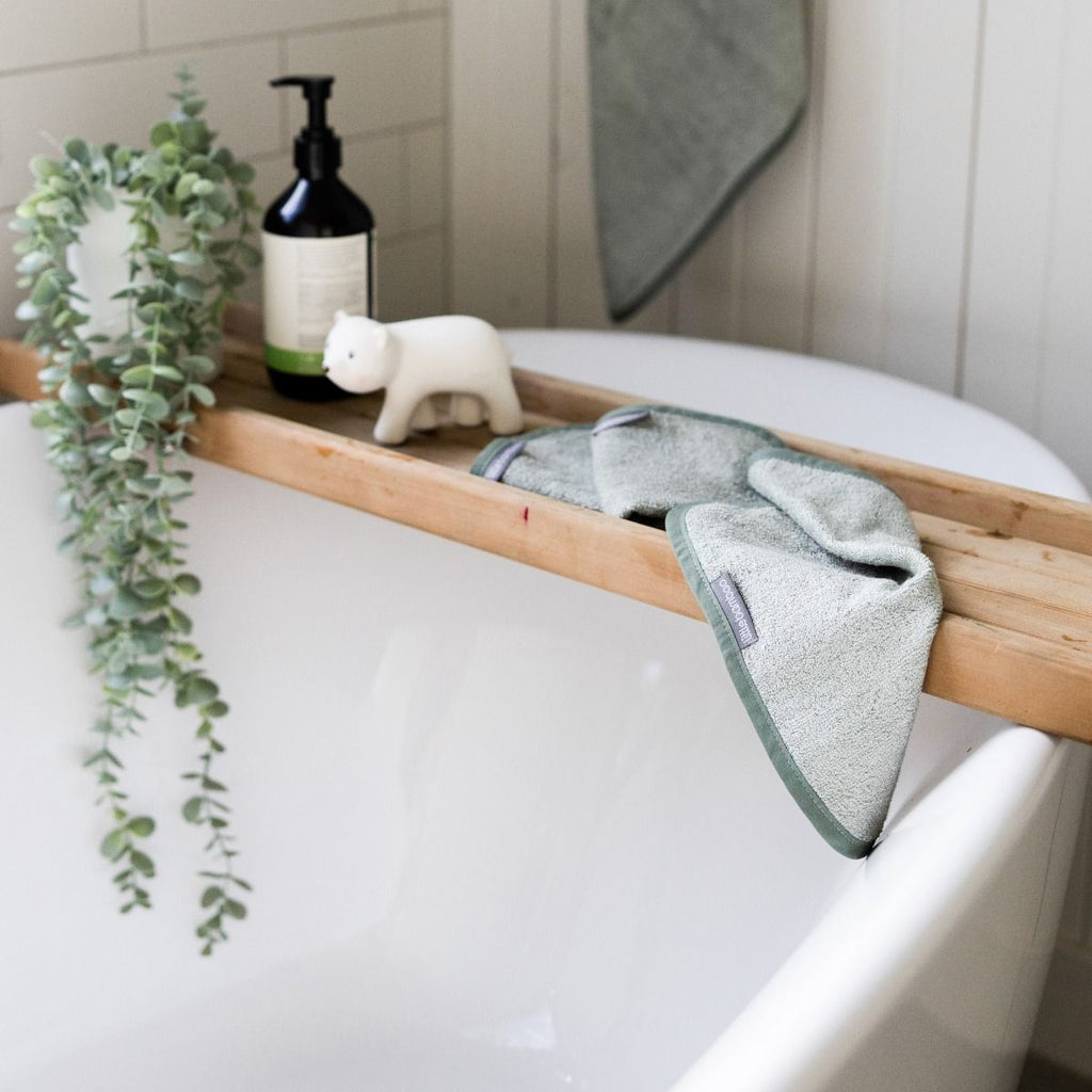 Little Bamboo Towelling Wash Cloth - 3 pack