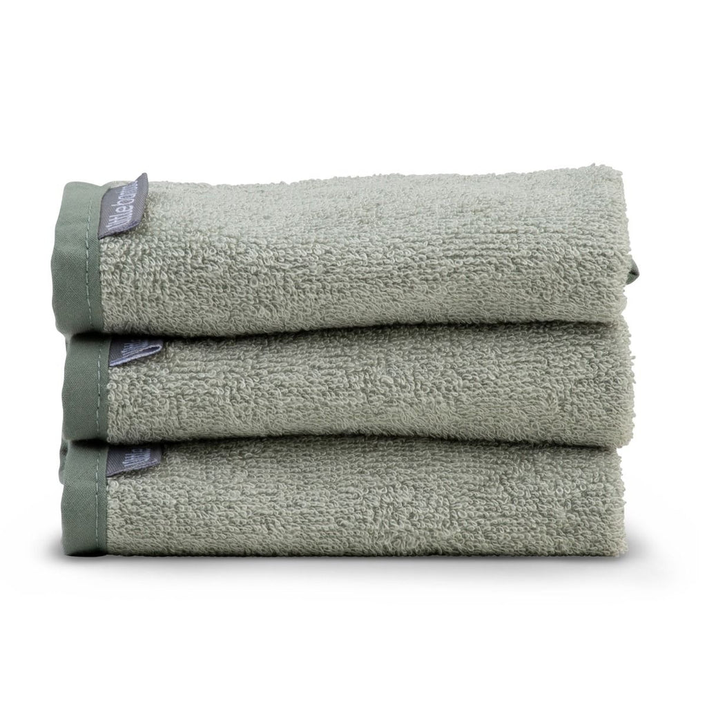 Little Bamboo Towelling Wash Cloth - 3 pack