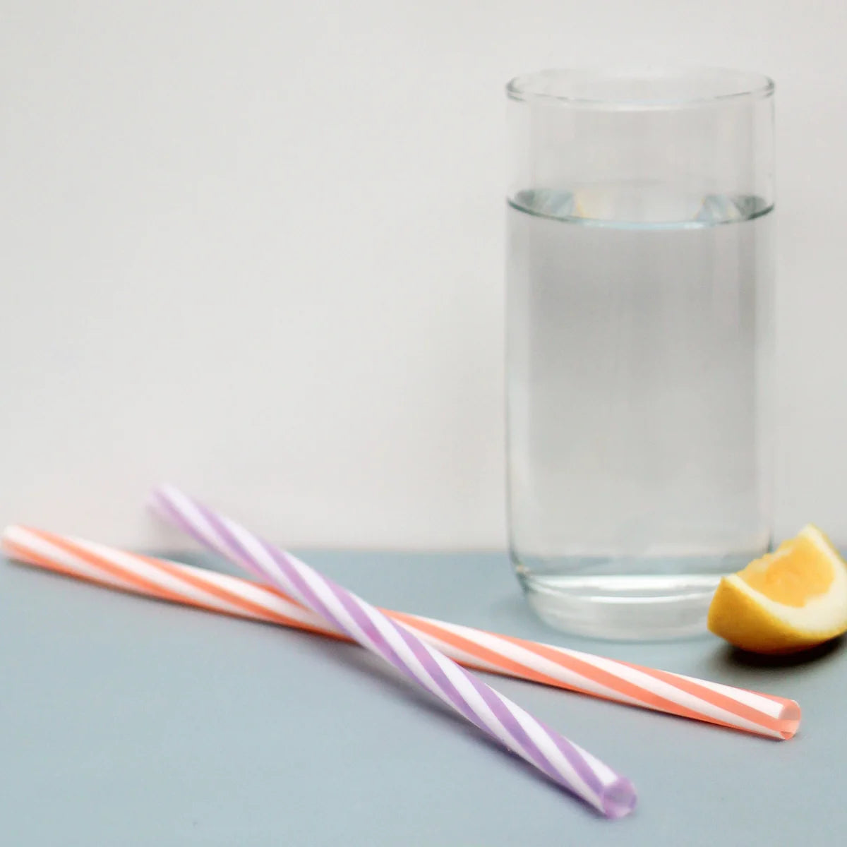 silicone straws - 6 pack