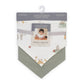 Little Linen Jersey Bibs - 2 pack