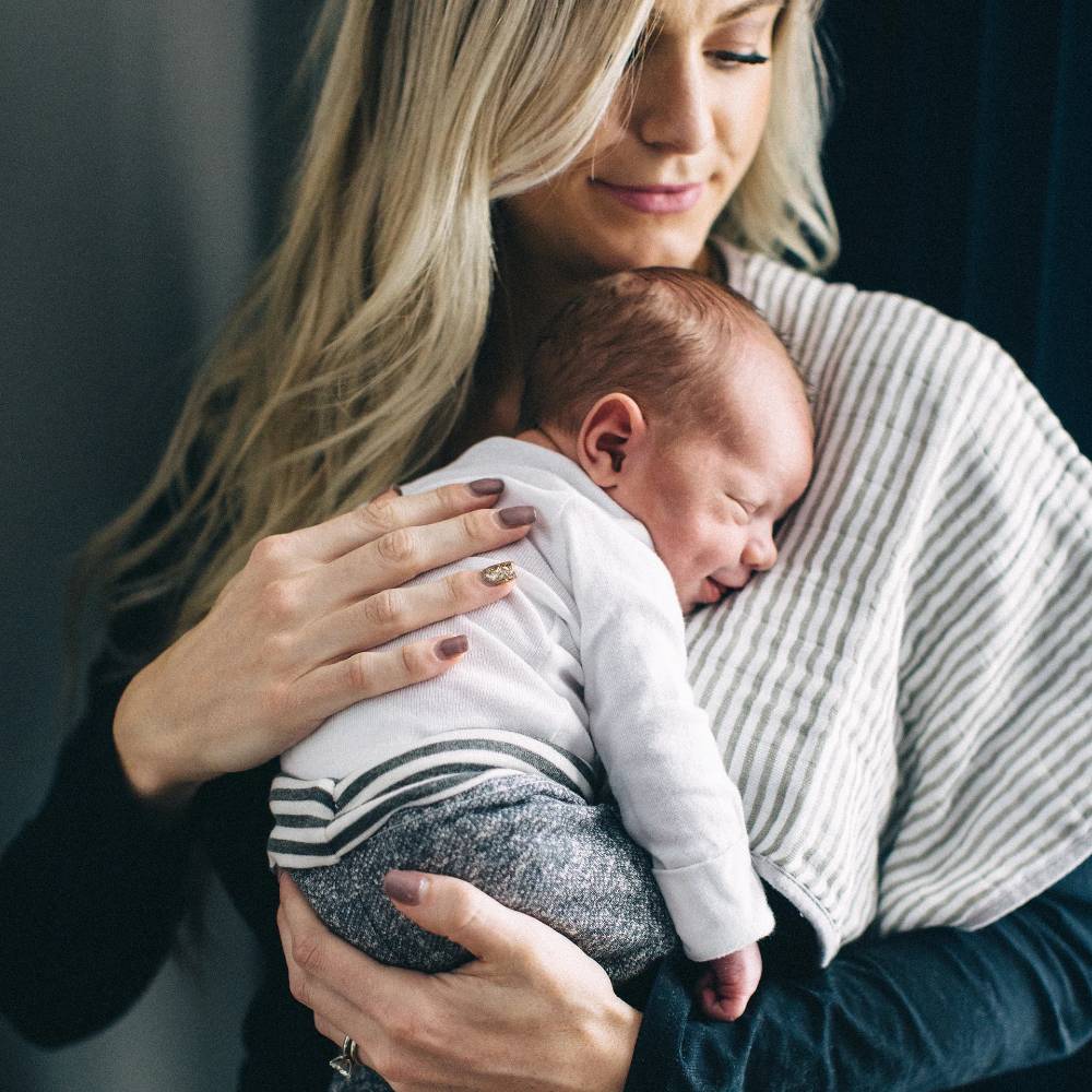 Little Unicorn Muslin Burp Cloth