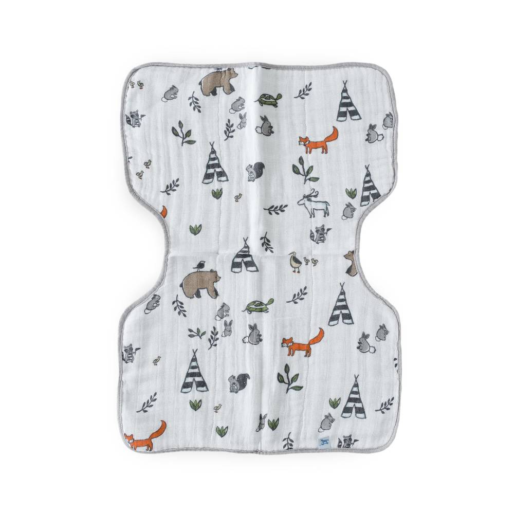 Little Unicorn Muslin Burp Cloth