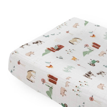 Little Unicorn Change Mat Cover/Bassinet Sheet