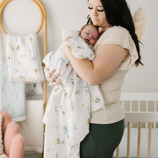 Little Unicorn Muslin Wrap