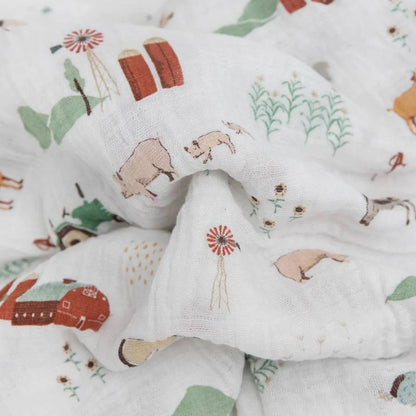 Little Unicorn Muslin Wrap