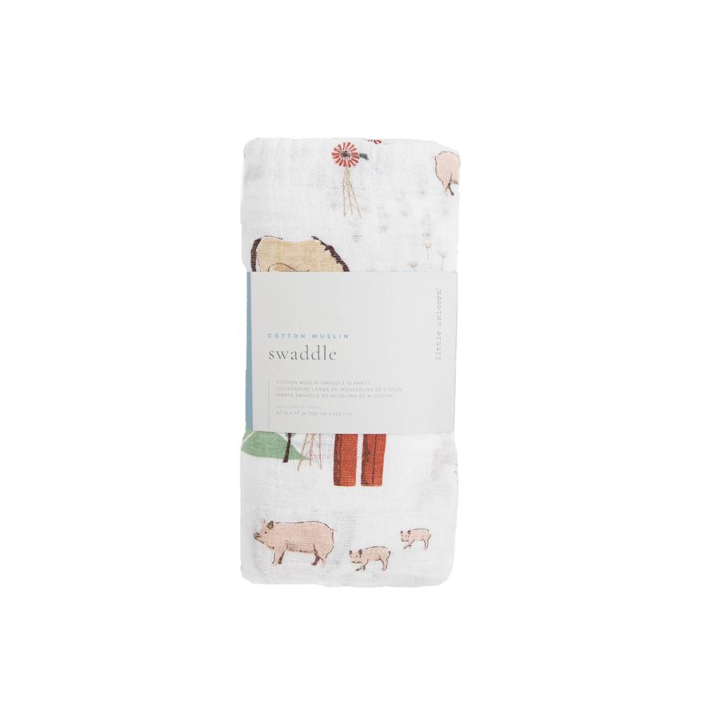 Little Unicorn Muslin Wrap