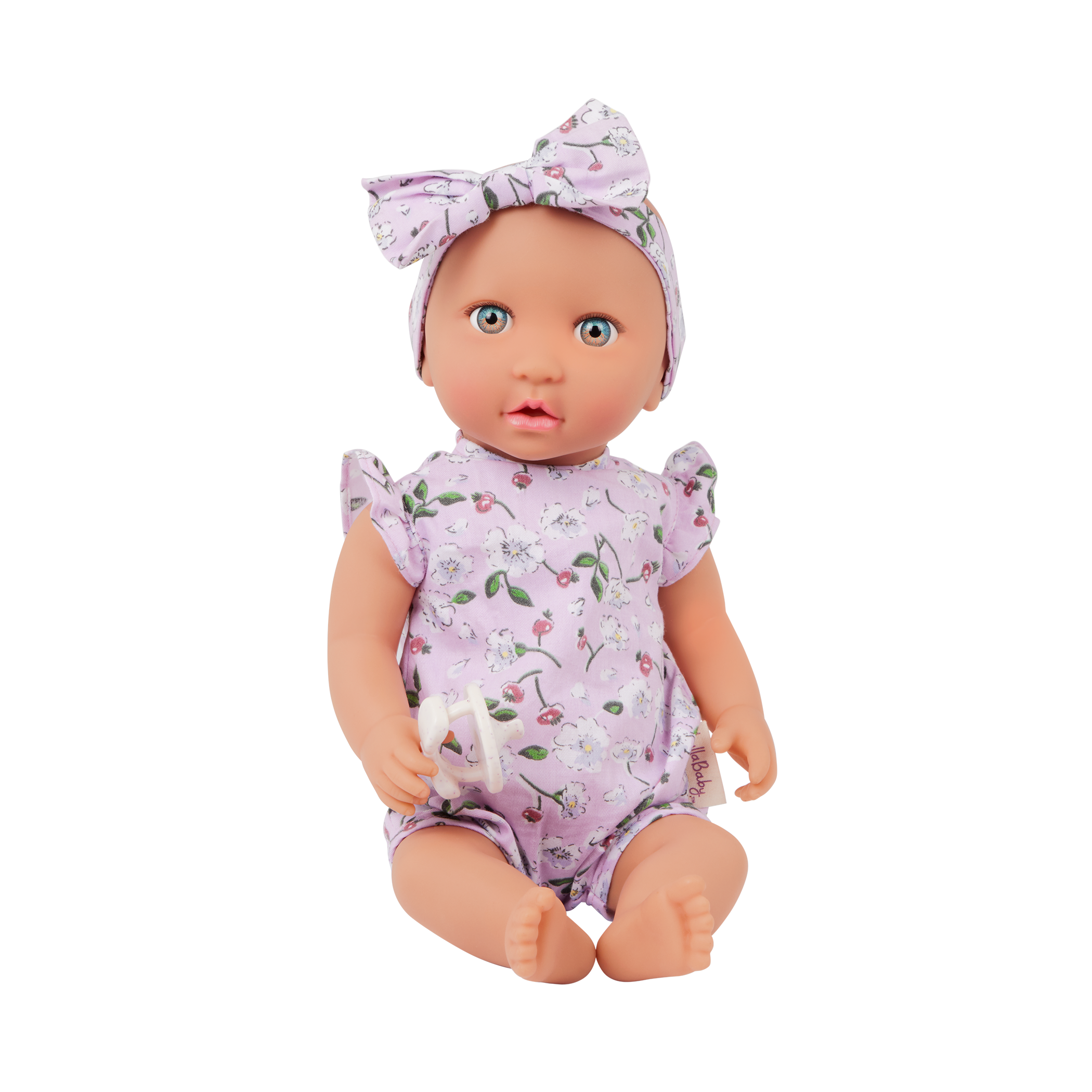 LullaBaby 14" Doll - Floral Outfit