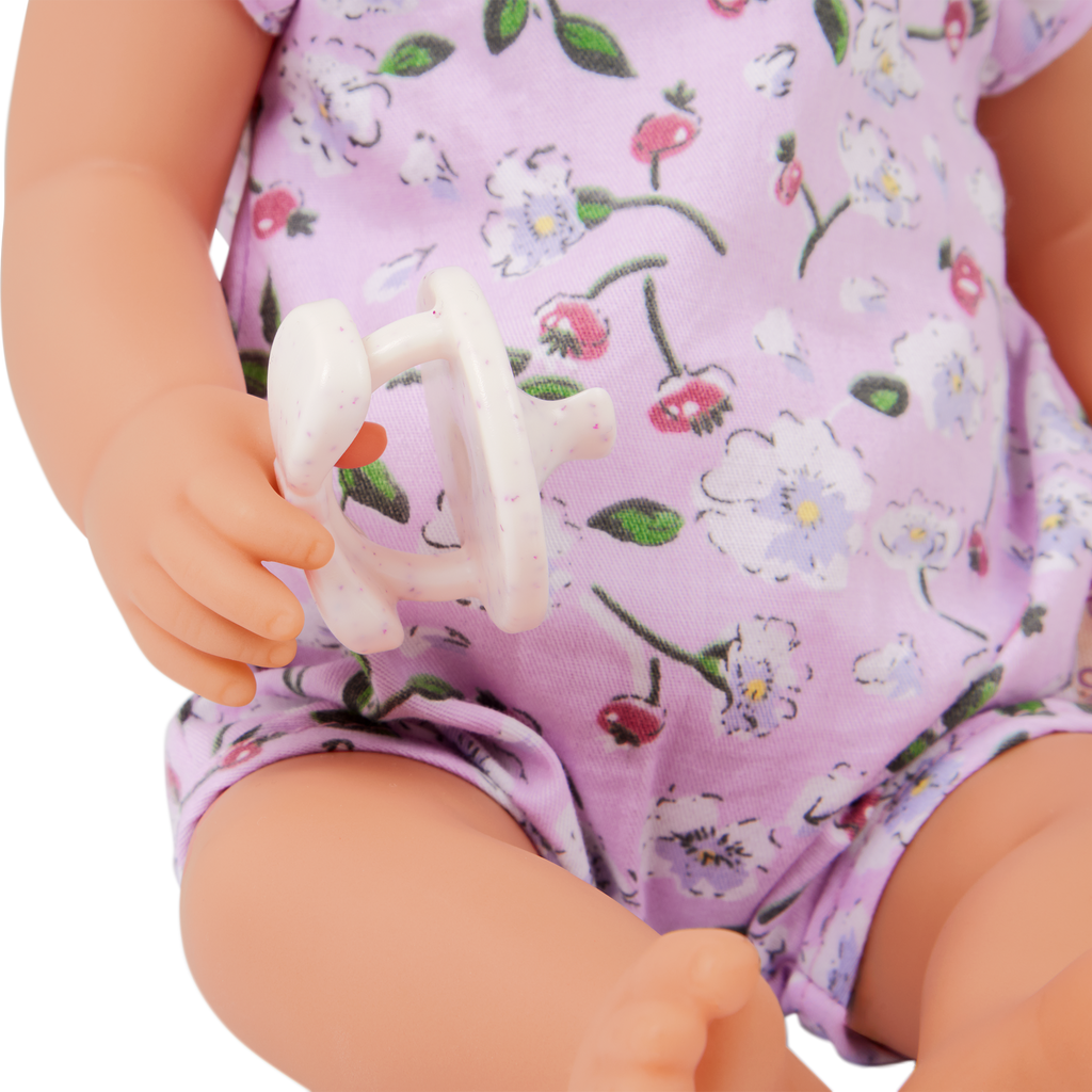 LullaBaby 14" Doll - Floral Outfit