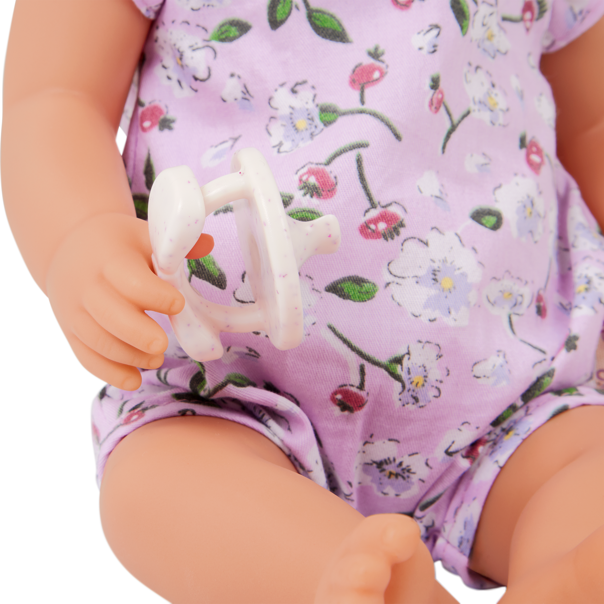 LullaBaby 14" Doll - Floral Outfit