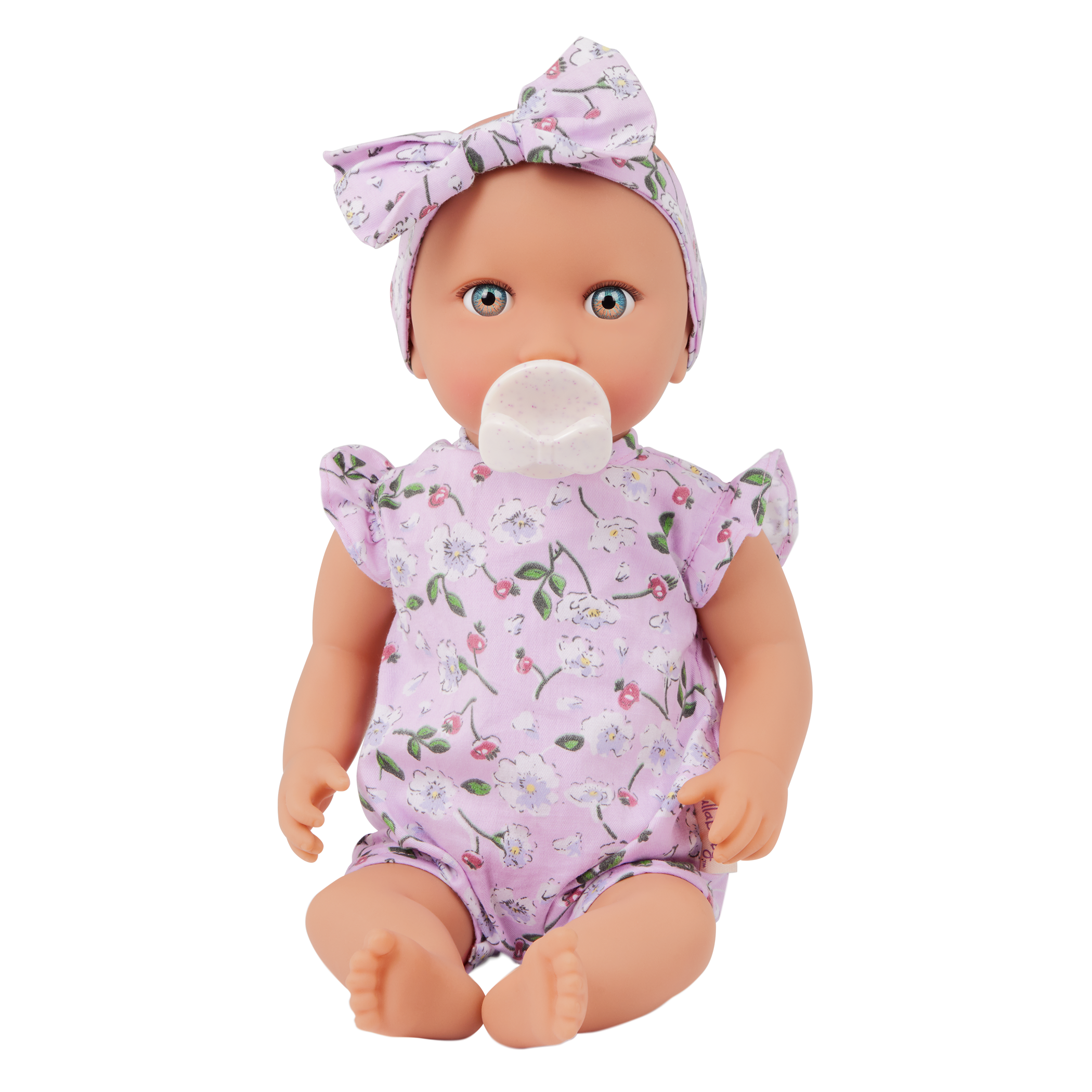 LullaBaby 14" Doll - Floral Outfit