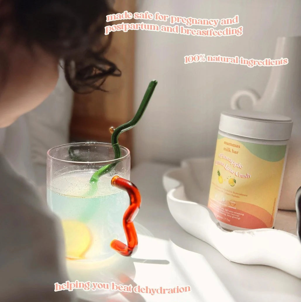 Mammas Milk Bar Pineapple Lemon Lime Hydration Electrolyte Drink