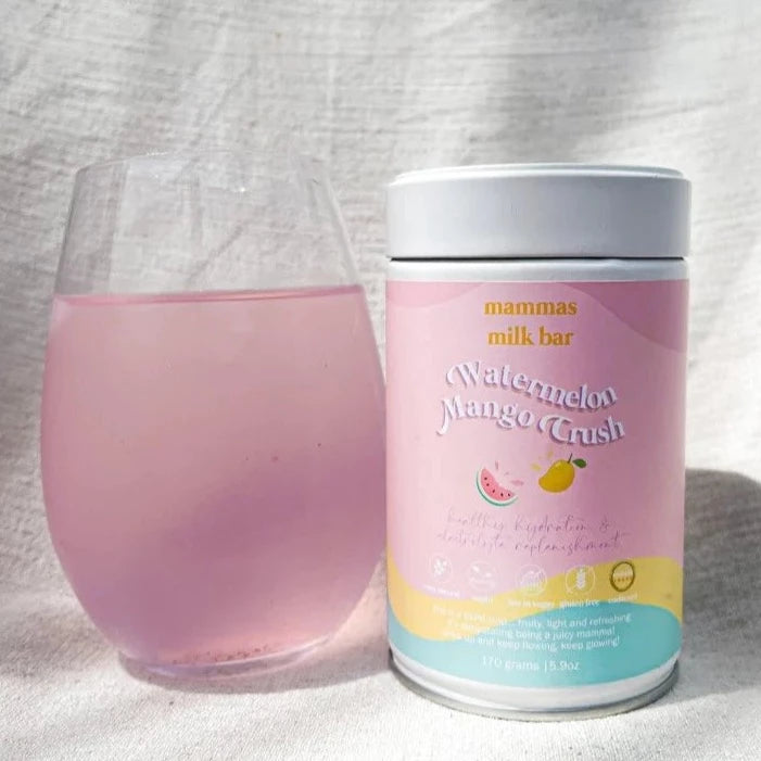 mammas milkbar glass made up