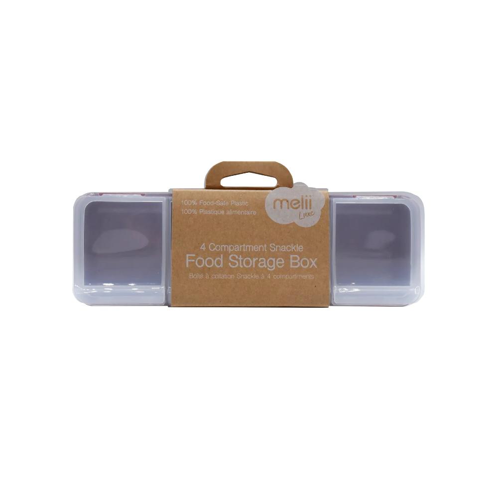 Melii 4 Compartment Snackle Box
